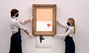 Banksy’s Self-Destructing Painting