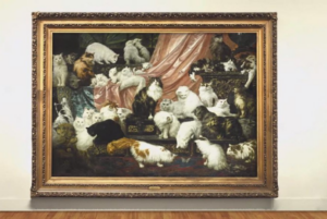 The World’s Largest Cat Painting